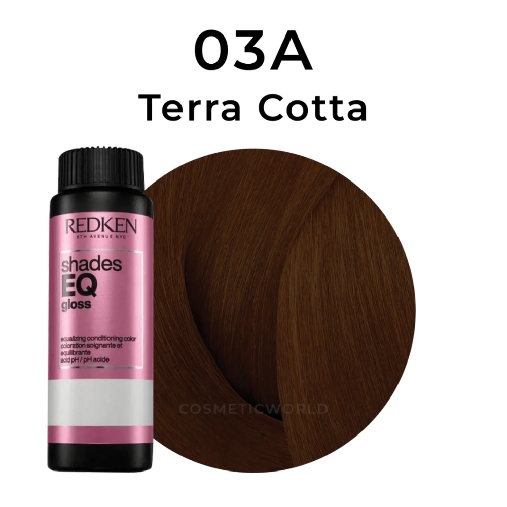 Redken Shades EQ Ammonia-free Hair Color Gloss 03A Terra Cotta 60 ml/2 Oz